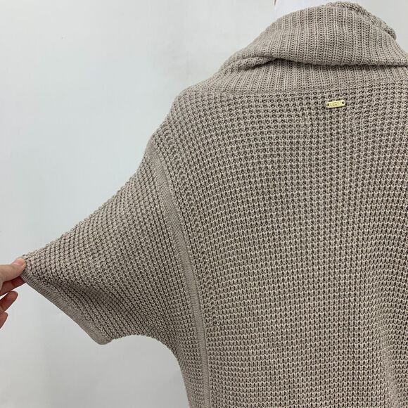 Ugg Australia Cowl Neck Knit Tunic Sweater Womens M Medium Doeskin Dolman Sleeve - Picture 9 of 16